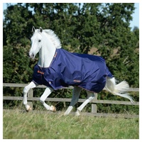 Bucas Therapy Turnout 150g - Navy/Orange