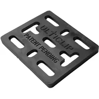 Ulticlip Unisex – Erwachsene Ultiplate Zubehör, Schwarz, 6.6