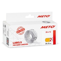 METO Etiketten für Handauszeichner (26 x 12 mm, permanent