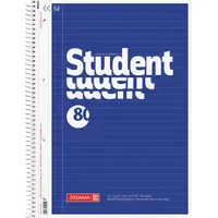 Brunnen Collegeblock Student A4 liniert 80 Blatt,