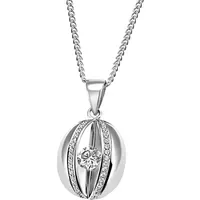 Goldmaid Kette mit Anhänger Silber