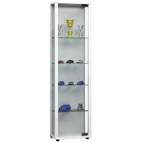 VCM my home Edana Mini Vitrine buche 4 Fachböden