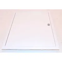 Upmann Revisionstür SOFTLINE sv 300x400 RAL9016 Zylinderschloss