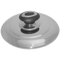 Dynamic24 Universal Edelstahl Topf Deckel Ø16cm Ersatz für Pfanne