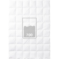 Kauffmann Elegance 700 Daunendecke extra-warm / 200x200cm