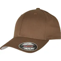 Flexfit Wooly Combed Cap - Braun, XXL