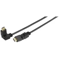 Vivanco High Speed HDMI® Kabel mit Ethernet, 2x 360