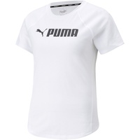 Puma Fit Logo Tee puma white