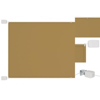 VidaXL Senkrechtmarkise Beige 60x1200 cm Oxford-Gewebe