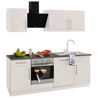 WIHO KÜCHEN Küchenzeile »Cali«, ohne E-Geräte, Breite 220 cm
