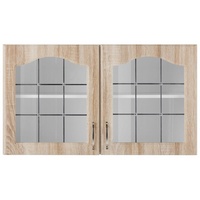 WIHO KÜCHEN Glashängeschrank »Linz«, 100 cm breit, mit 2