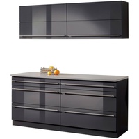WIHO KÜCHEN Küche »Chicago«, ohne E-Geräte, Gesamtbreite 180 cm