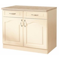 WIHO KÜCHEN Unterschrank »Linz«, 100 cm breit, in Landhaus-Optik