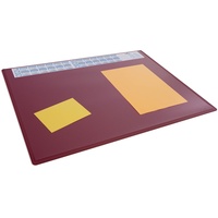 Durable Schreibtischunterlage rot Kunststoff 65,0 x 50,0 cm, 1