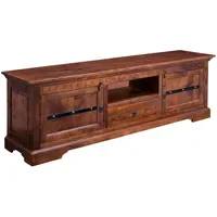 Massivmoebel24 Oxford TV-Board 170x40x55 cm Braun Holz
