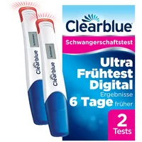 WICK Clearblue Schwangerschaftstest Ultra Frühtest Digital