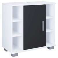 VCM Waschbeckenunterschrank Zalo M 60 x cm - schwarz