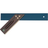 ECE Präzisionsgehrungsmaß Schenkel-L.300mm m.Hohlkehle Palisanderholz