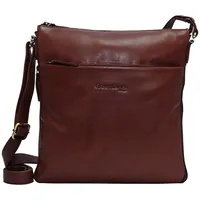 GREENLAND Nature Nature Umhängetasche Leder 28 cm rot