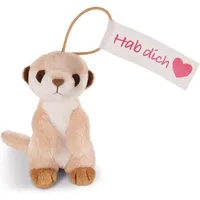 NICI Plüschanhänger Erdmännchen (11cm) "Hab dich lieb«