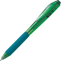 Pentel Kugelschreiber BK440 grün/transparent, Schreibfarbe: grün, 1 St.