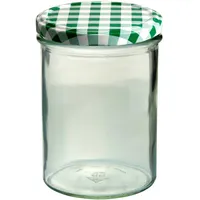 Mambocat 48er Set Sturzglas 435 ml Marmeladenglas Einmachglas Einweckglas