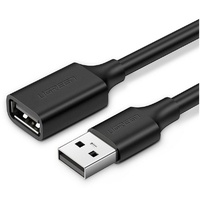 UGREEN USB A To Female Extension Cable Black 1m