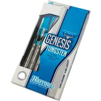 HARROWS Genesis Darts - Silver / Blue - 22
