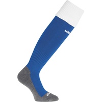 Uhlsport Club Stutzenstrumpfe, azurblau/Weiß, 37-40,