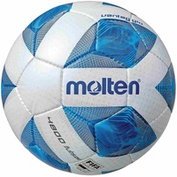 Molten F9A4800 400g Futsal-Hallenfußball weiß/blau/silber