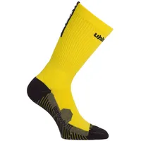 Uhlsport TUBE IT Fußballsocken limonengelb/schwarz 45-48