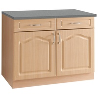WIHO KÜCHEN Unterschrank »Linz«, 100 cm breit, in Landhaus-Optik