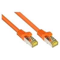 Good Connections Patchkabel mit Cat. 7 Rohkabel S/FTP orange