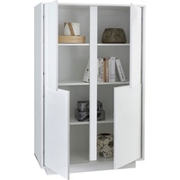 INOSIGN Highboard »Ice« grifflos weiß