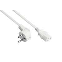 Good Connections Netzkabel Typ E+F (CEE 7/7, gewinkelt) an