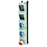 Mennekes Steckdosen-Kombination 960030 IP67 Blau 3 St.
