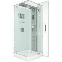 AcquaVapore Dampfdusche Duschtempel Sauna Dusche Duschkabine D38-20r2 100x100 cm