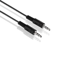 HDSupply 3.5mm - 2xRCA Audio-Kabel Schwarz