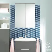 Burgbad Eqio 65 cm grau glanz