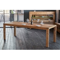 KAWOLA Esstisch LIAN Ausziehbar Eiche massiv (L/B/H) 200-280x100x76cm -