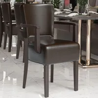 GGM Möbel 2er-Set Bistrostuhl | Dunkelbraun | Gastrostühle, Bistrostühle