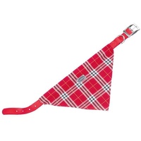 Nobby Halsband mit Tuch, rot L: 35 cm, B: