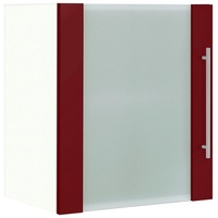 WIHO KÜCHEN Glashängeschrank »Flexi2«, Breite 50 cm rot