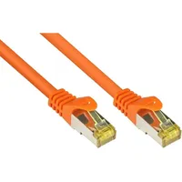 Good Connections Patchkabel mit Cat. 7 Rohkabel S/FTP orange