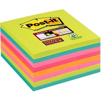 Post-it Super Sticky Notes, 76 x 76 mm sortiert