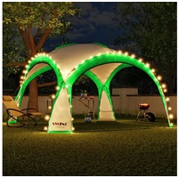 Swing&Harmonie Swing - Harmonie LED Event Pavillon 3,6x3,6m grün