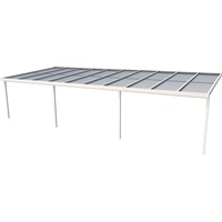 Gutta Terrassendach Premium 1014 x 406 cm weiß /
