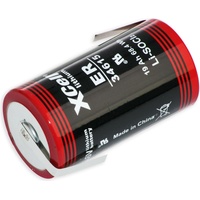 Kraftmax Lithium-Batterie LS34615, D mit Z-Lötfahne, 3,6 V-, 19000