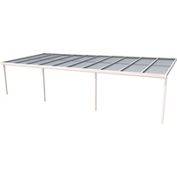 Gutta Terrassendach Premium 1014 x 406 cm weiß /