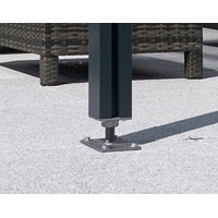 Gutta Terrassendach Premium 914 x 506 cm weiß /